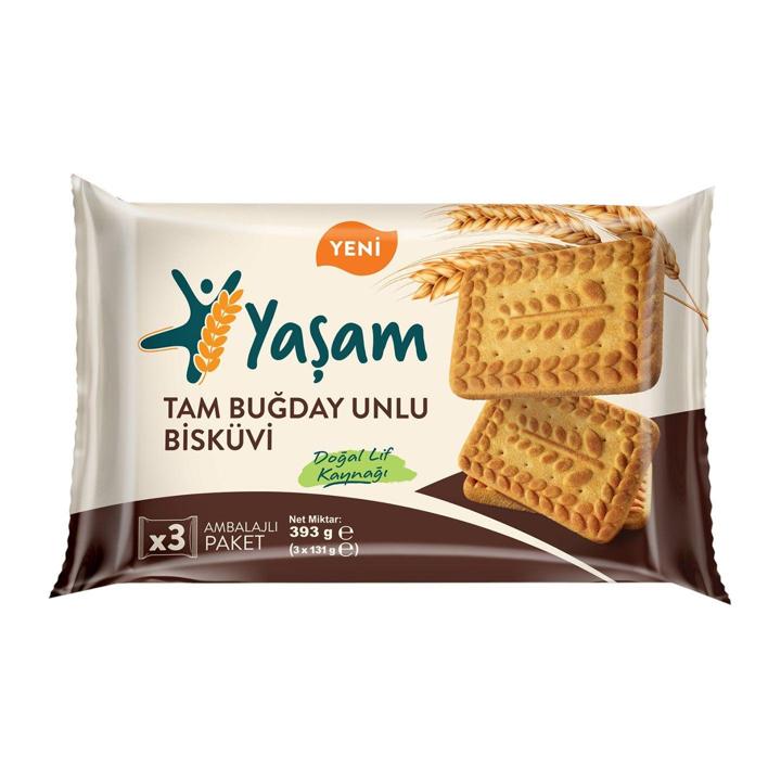 Yaşam Tam Buğdaylı Bisküvi 393 Gr