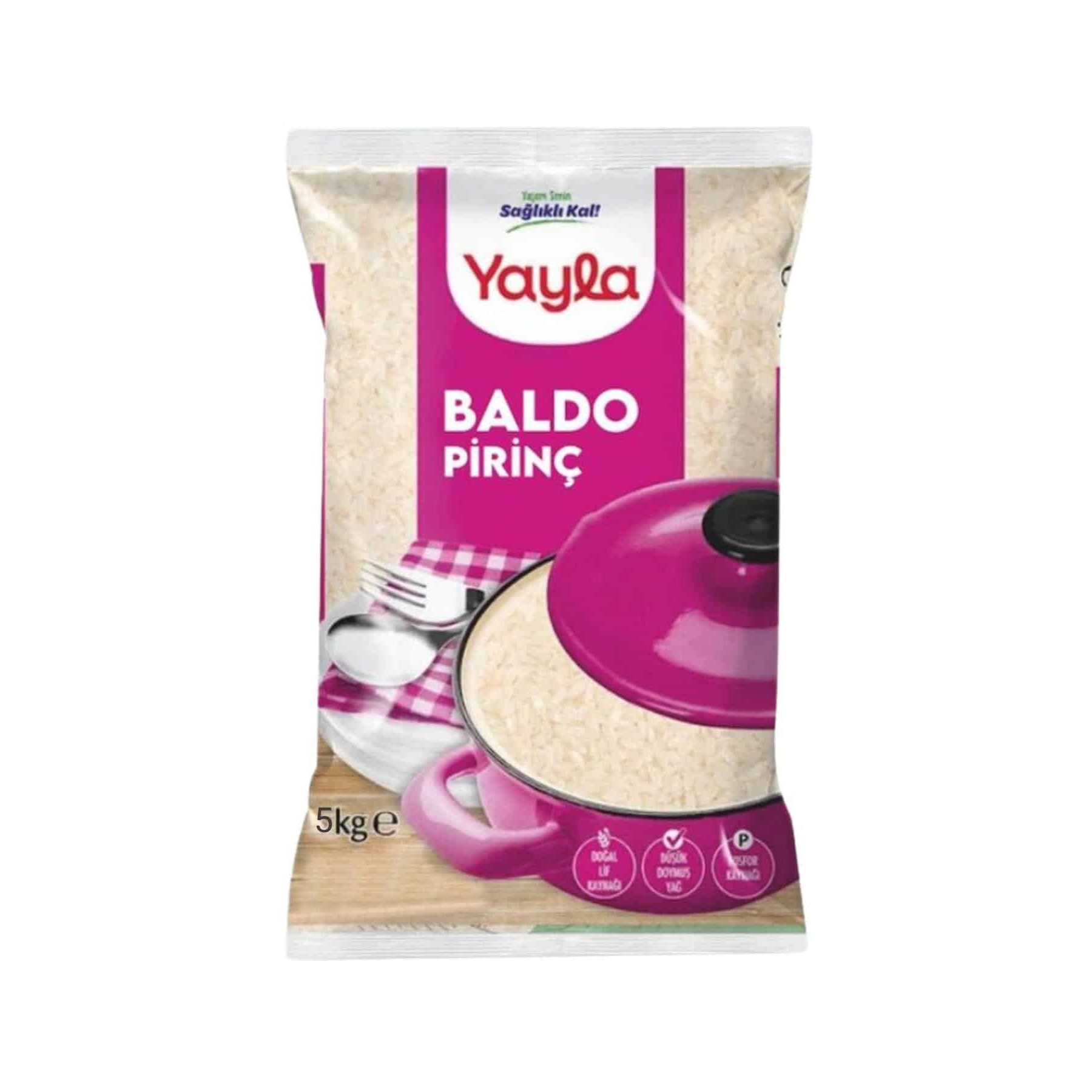 Yayla Baldo Pirinç 5 Kg
