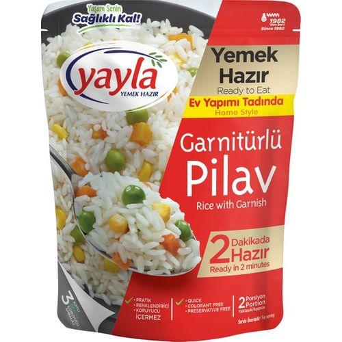 Yayla Garnitürlü Pilav 250 Gr