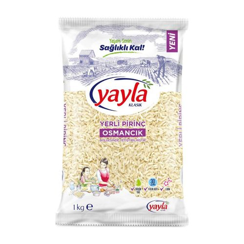 Yayla Pirinç Osmancık Yerli 1 KG
