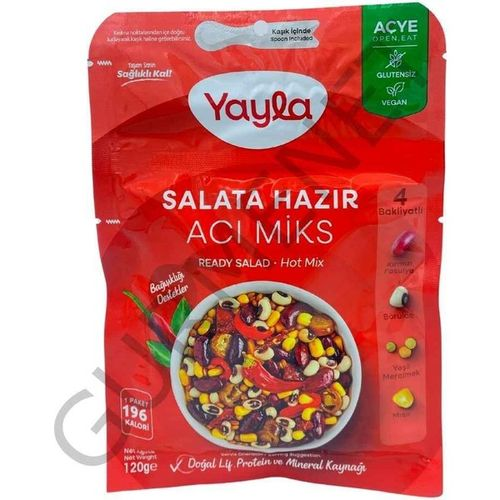 Yayla Salata Hazır Acı Miks 120 Gr