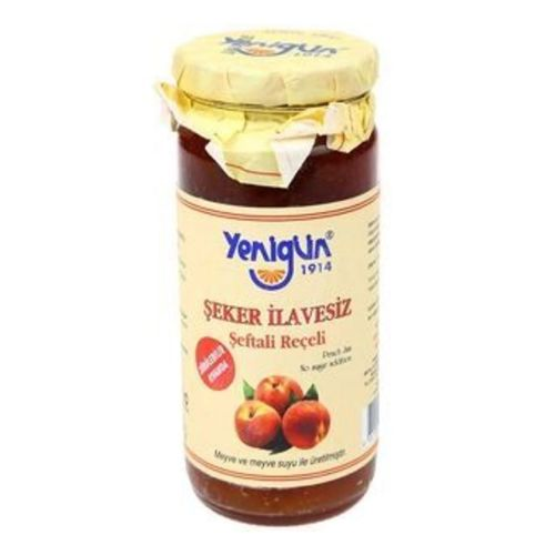 Yenigün Şeker İlavesiz Reçel Şeftali 290 Gr