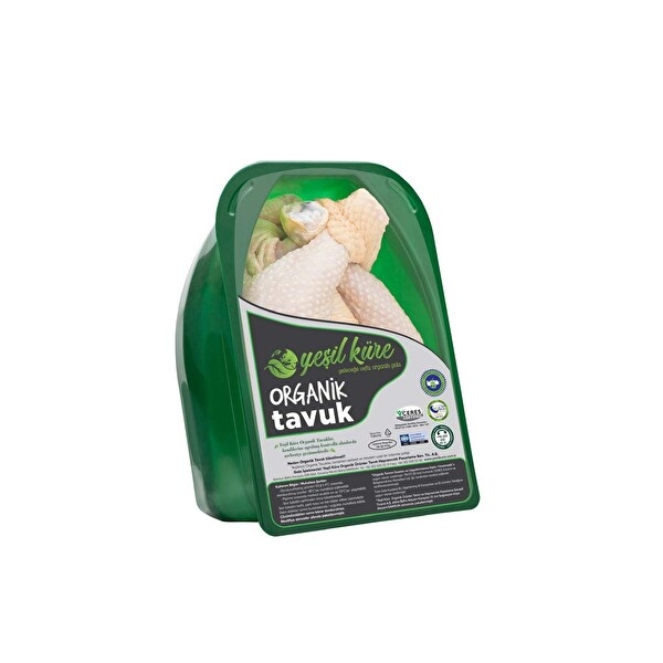 Yeşilküre Organik Bütün Tavuk 1 Kg
