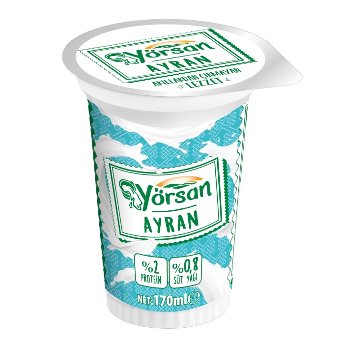 Yörsan Yarım Yağlı Ayran 170 Ml