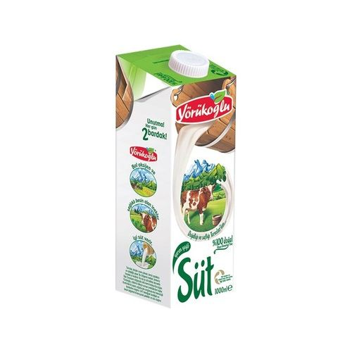 Yörükoğlu Y.yağlı Uht Süt 1 Lt