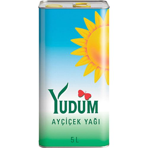 Yudum Ayçiçek Yağı 5 Lt Teneke