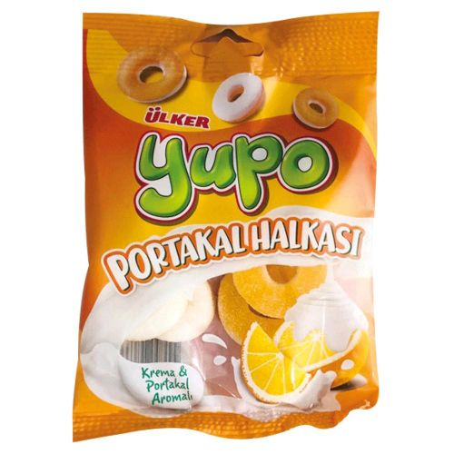 Yupo Jelly Portakal Halkası 70 Gr