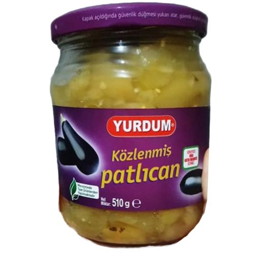 Yurdum Közlenmiş Patlıcan 510 Gr