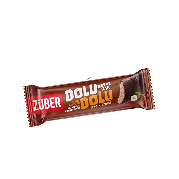 Züber Dolu Dolu Meyve Bar Fındık Ezmeli 30 Gr