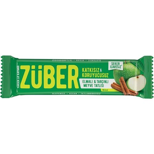 Züber Elmalı Tarçınlı Meyve Bar 40 Gr