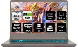 MSI Thin 15 B12UC-1891TRP313