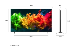 LG 85QNED81B6A görsel 2